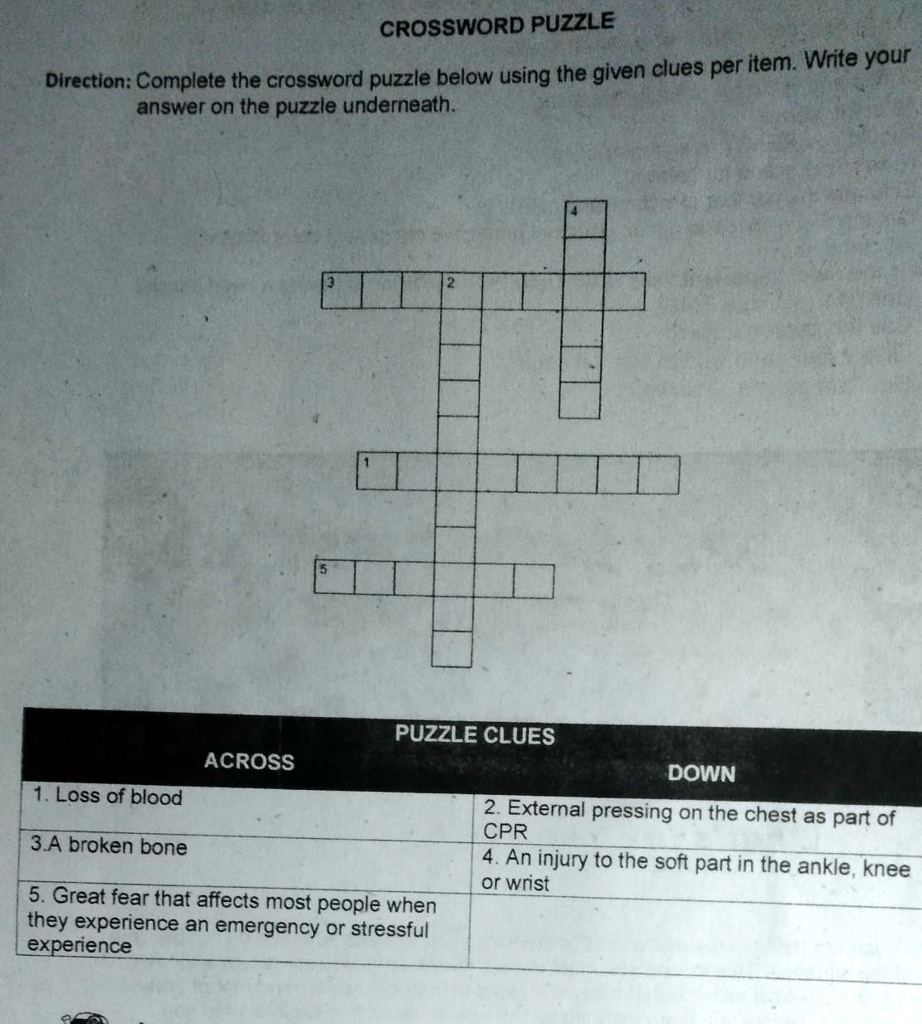 ankle bone crossword puzzle clue