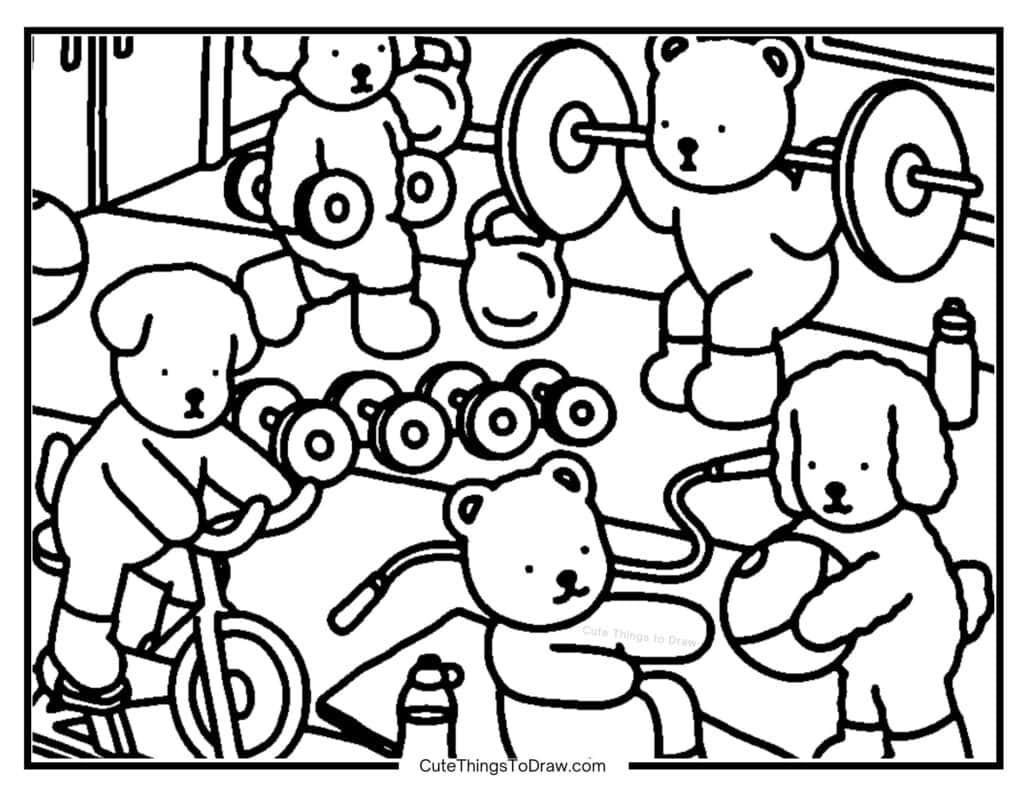 Cute Bobbie Goods And Friends Coloring Pages Free PDF Printables Cute Things To Draw Cute Bobbie Goods And Friends Coloring Pages Free PDF Printables Cute Things To Draw