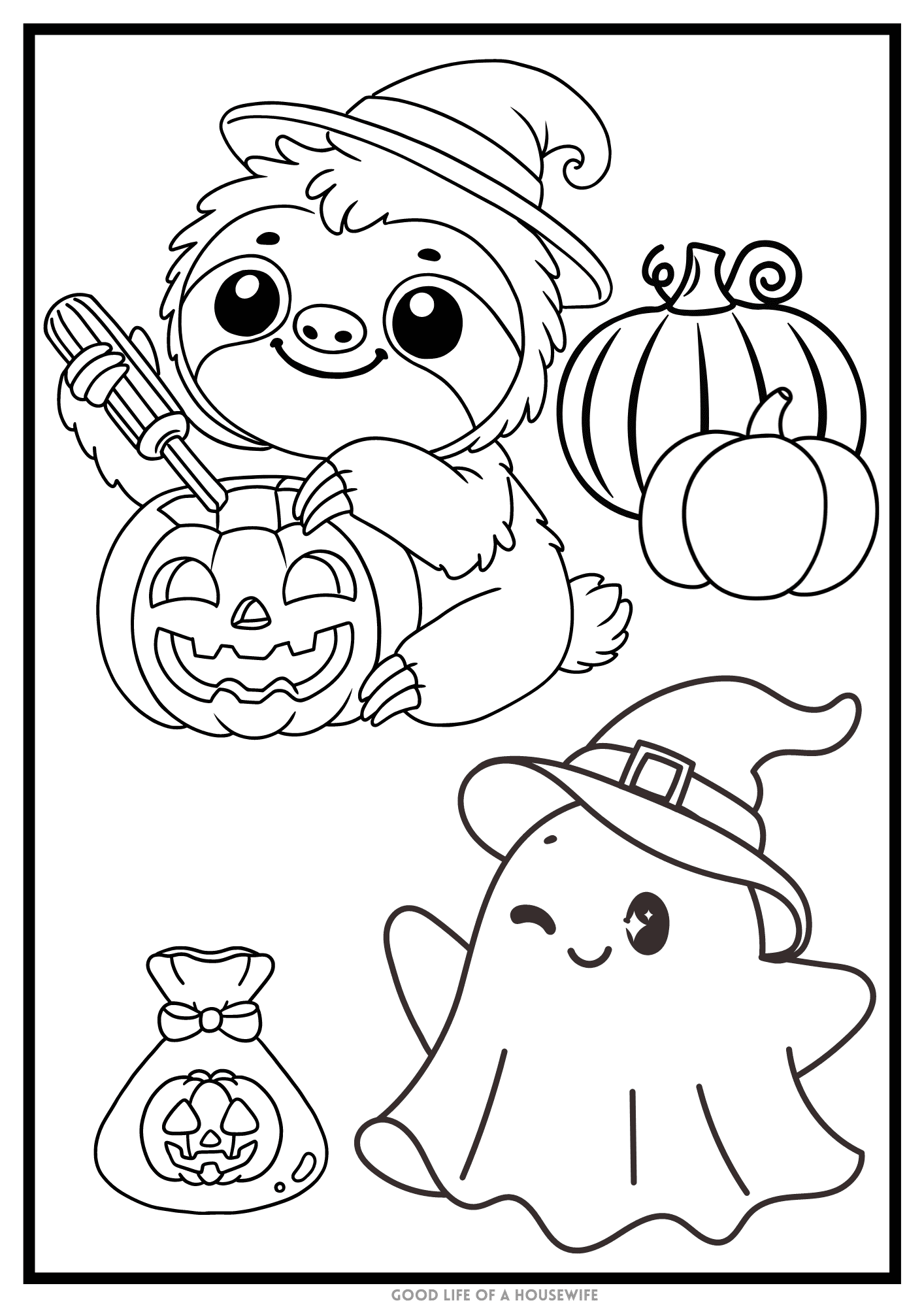 halloween coloring sheets printable