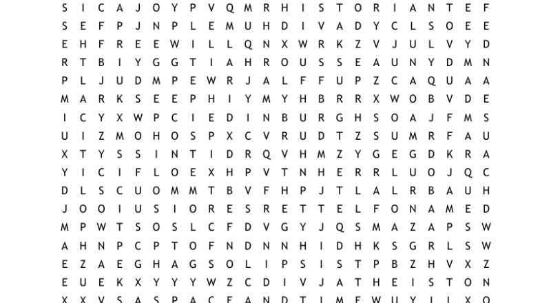 DAVID HUME Word Search WordMint