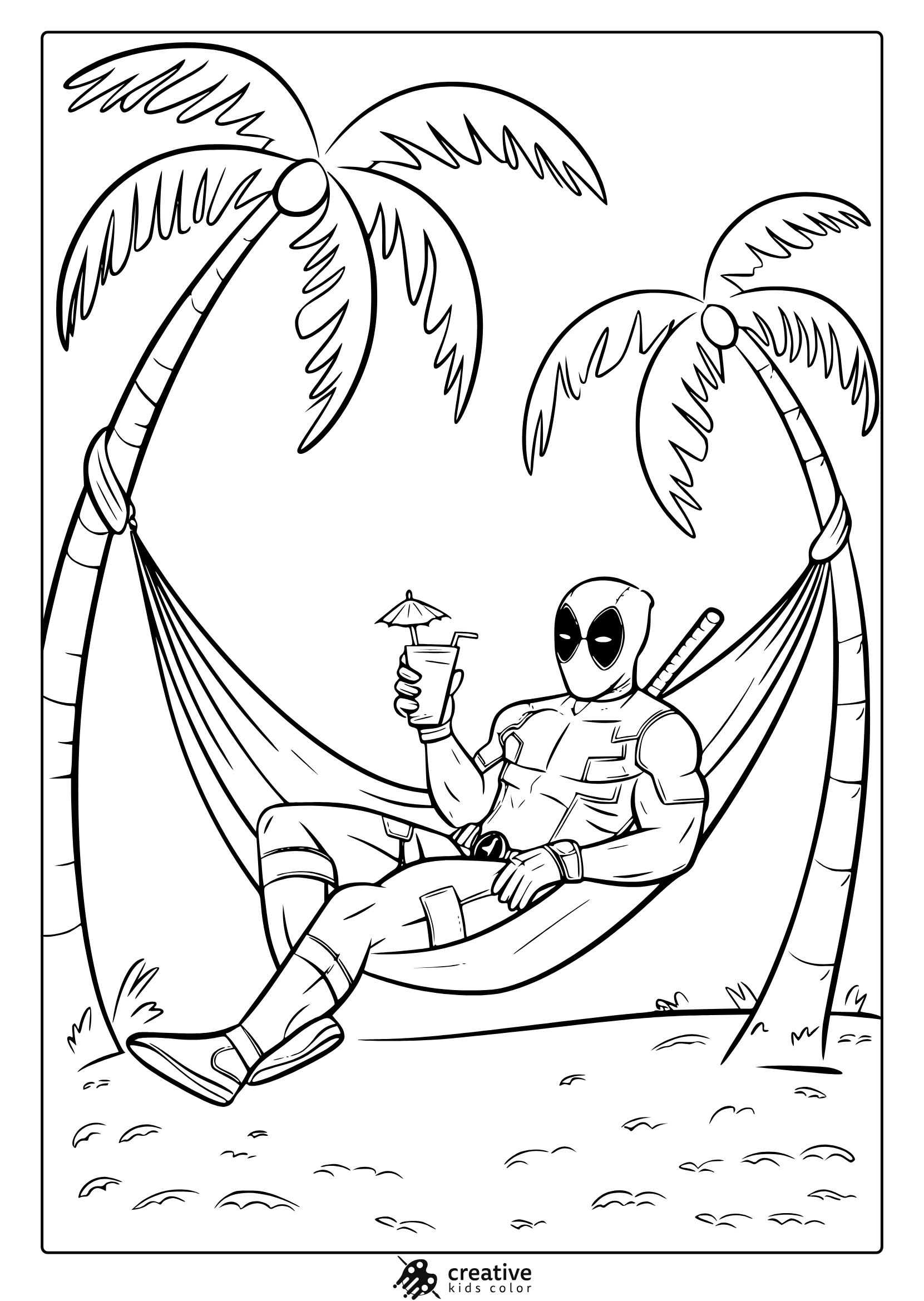 deadpool coloring pages deadpool coloring pages