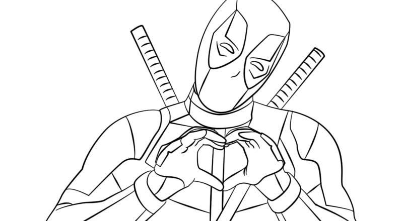 Deadpool Coloring Pages Print And Color