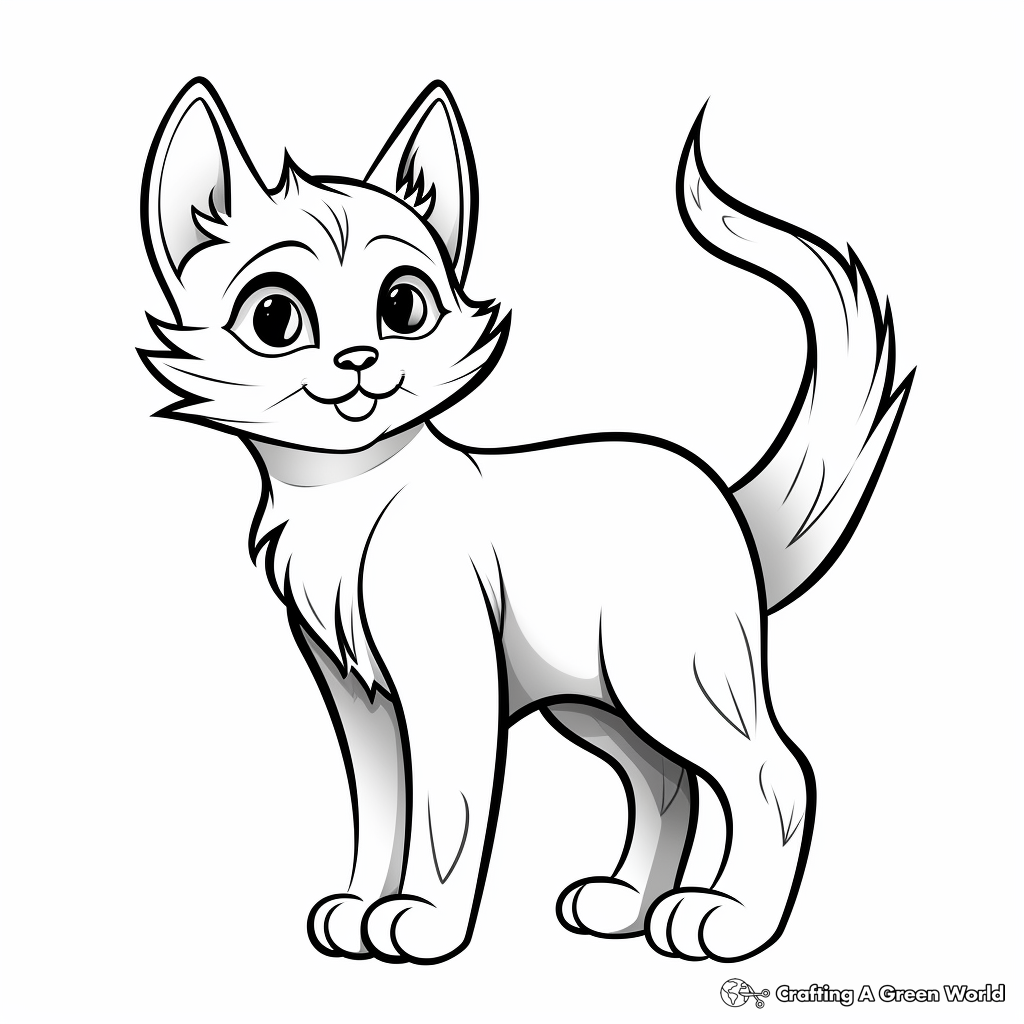 Detailed Cat Coloring Pages Free Printable Detailed Cat Coloring Pages Free Printable