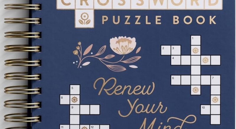 Devotional Crossword Puzzle Renew Your Mind Large Print DaySpring 9798886030297 Amazon Books