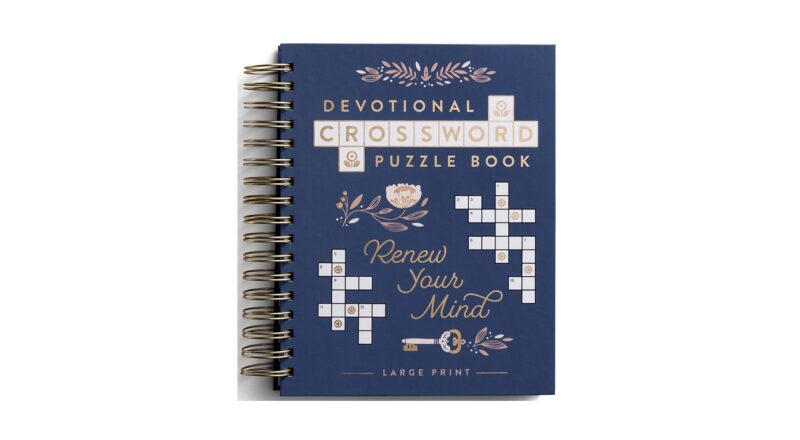 Devotional Crossword Puzzle Renew Your Mind Large Print DaySpring 9798886030297 Amazon Books