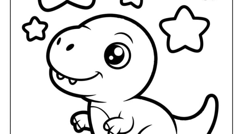 Dinosaur Coloring Pages Free Printables For All Ages