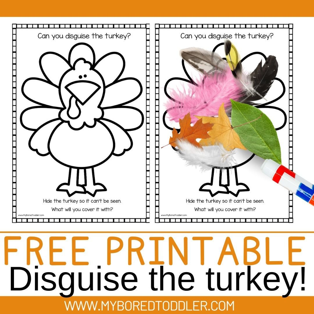 disguise a turkey printable