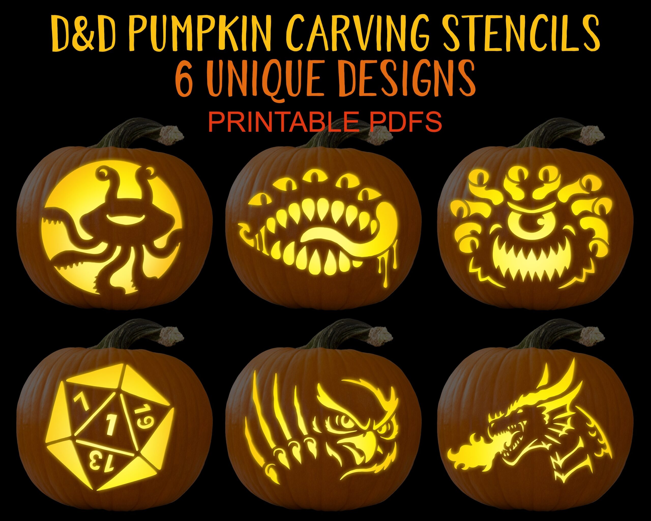 Dnd Pumpkin Carving Stencils Printable PDF Halloween Pumpkin Carving Party Digital Download Template Dungeons And Dragons Party Decor Etsy Dnd Pumpkin Carving Stencils Printable PDF Halloween Pumpkin Carving Party Digital Download Template Dungeons And Dragons Party Decor Etsy