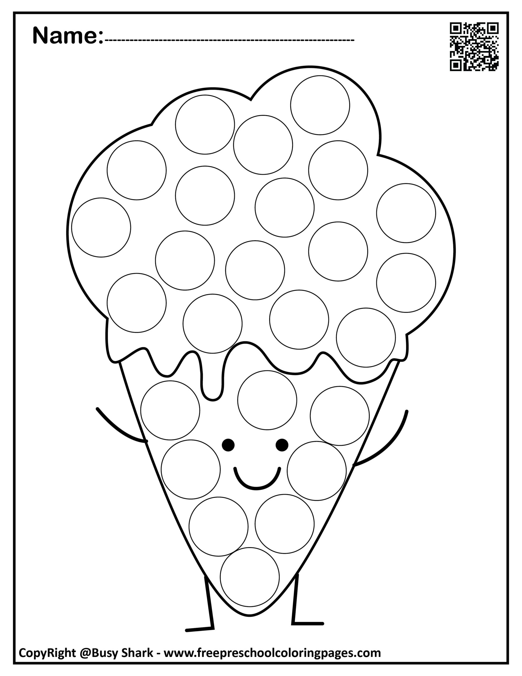 Dot Markers Printables Printable Party Favors Dot Markers Printables Printable Party Favors