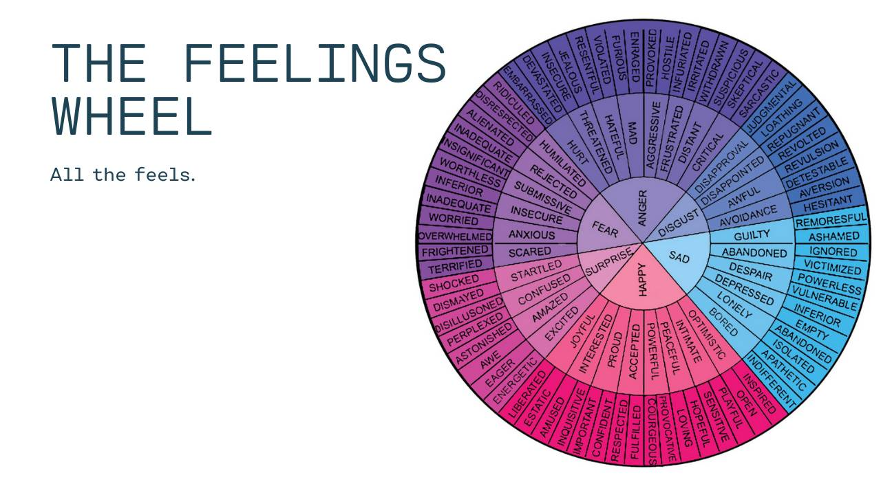 feelings wheel printable feelings wheel printable