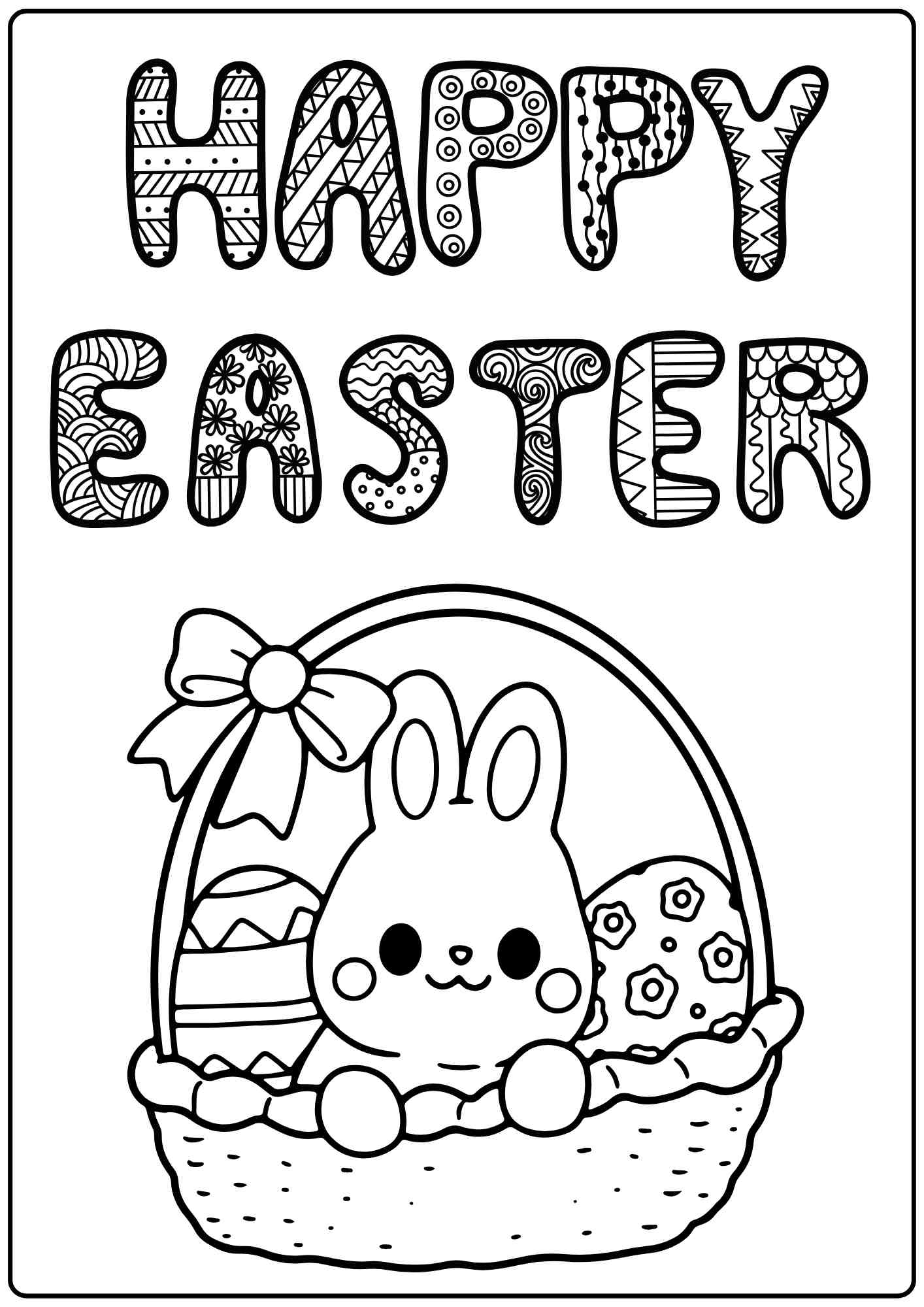 free easter coloring pages