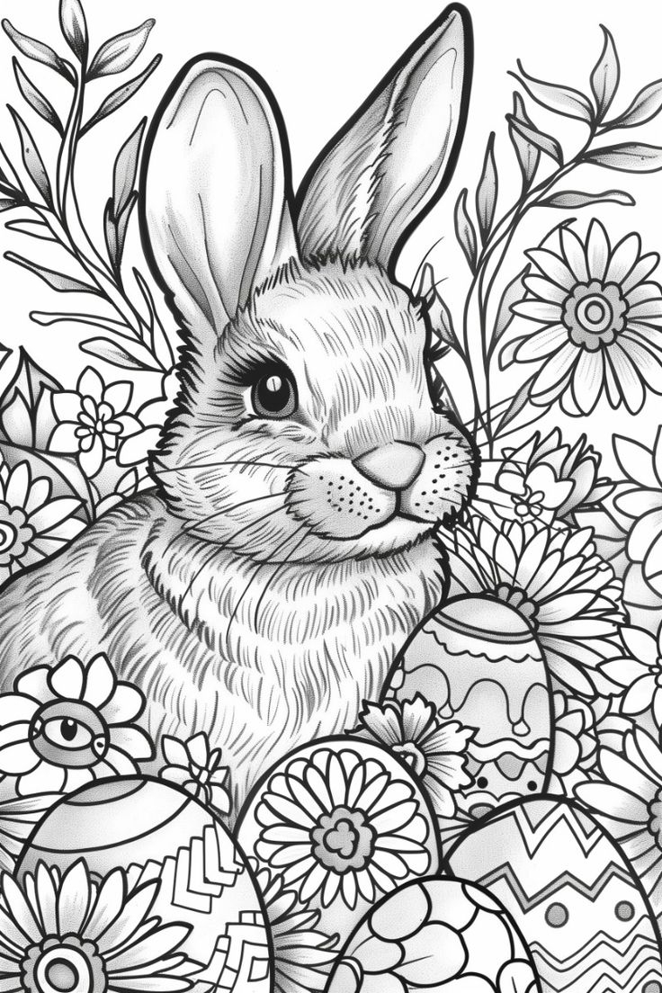 coloring pages easter coloring pages easter