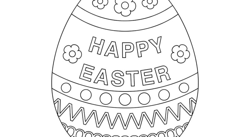 Easter Egg Coloring Page Easter Egg Colouring In Page easter Egg Svg Printable Silhouette Cut Files Cricut Cut Files Svg Files Etsy Denmark