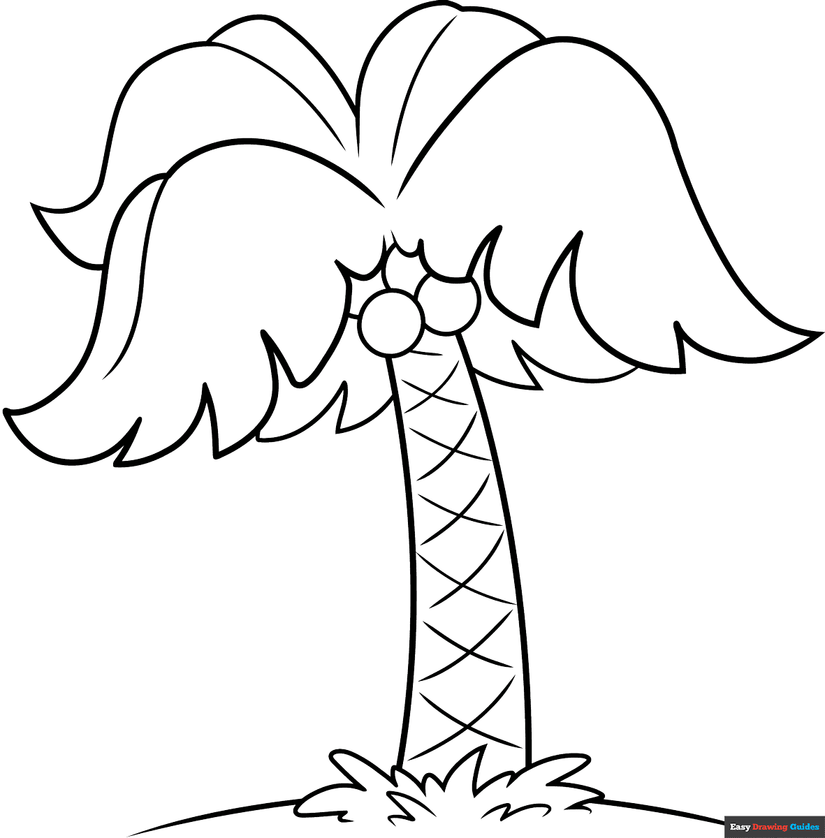 tree coloring pages