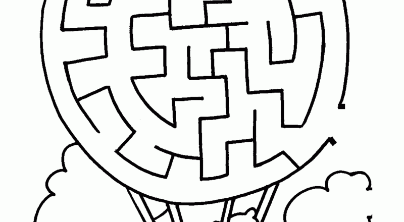 Easy Mazes Printable Mazes For Kids Best Coloring Pages For Kids