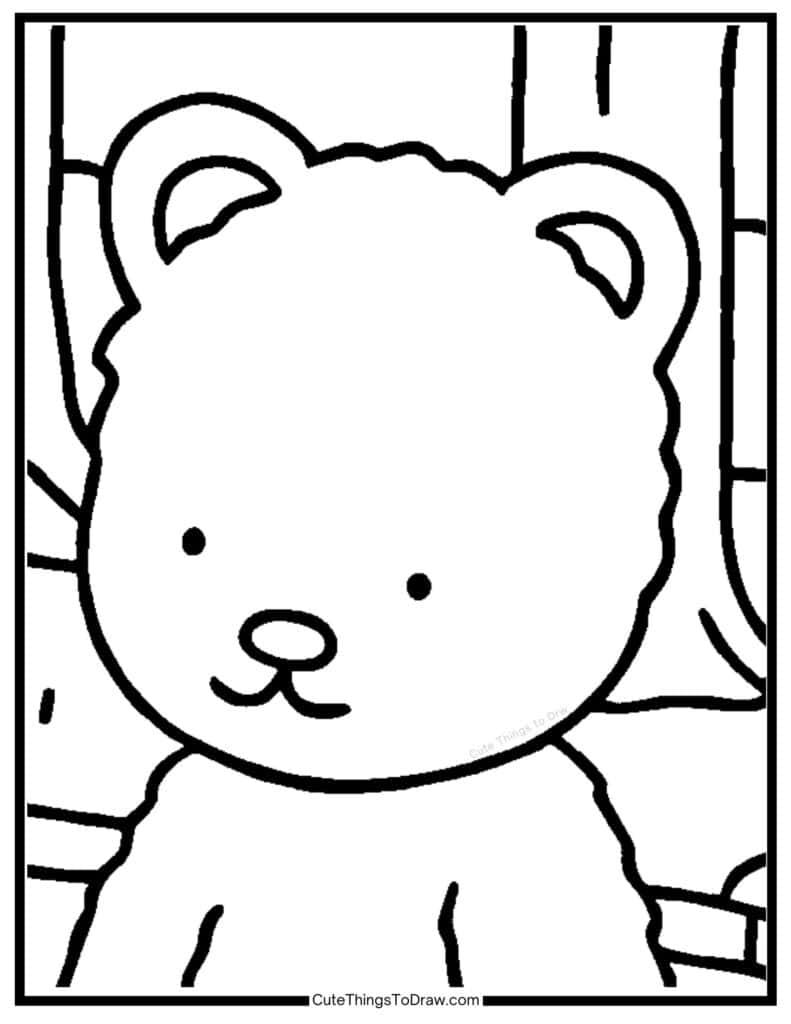 cartoon coloring pages bobbie good