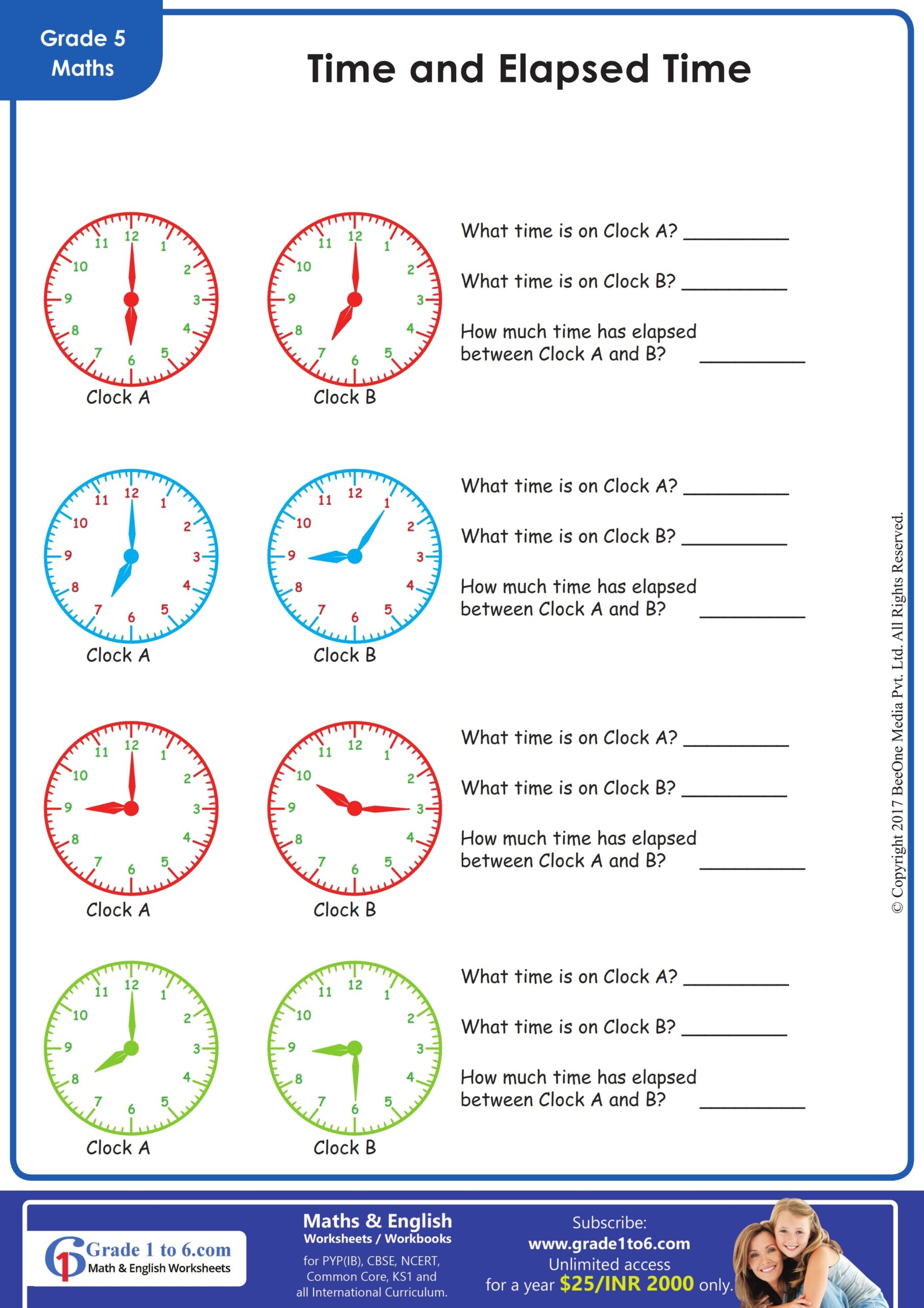 Elapsed Time Worksheets Grade 5 PYP Maths Elapsed Time Worksheets Grade 5 PYP Maths