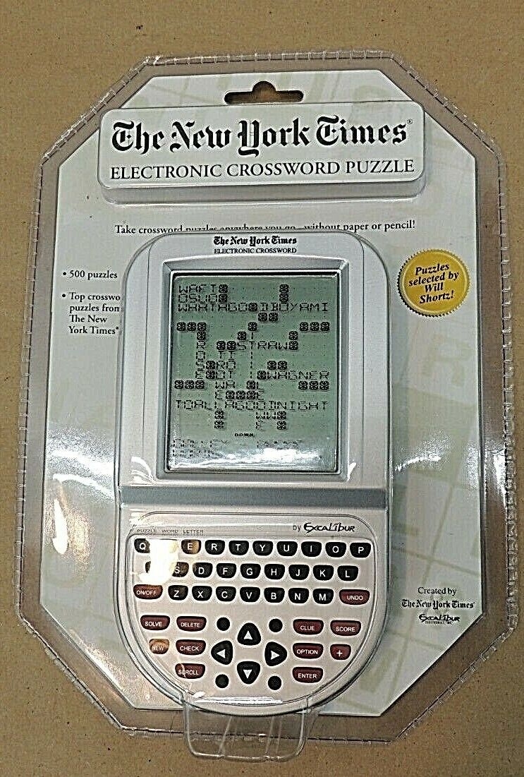 ELECTRONIC CROSSWORD PUZZLE THE NEW YORK TIMES NEW EBay ELECTRONIC CROSSWORD PUZZLE THE NEW YORK TIMES NEW EBay