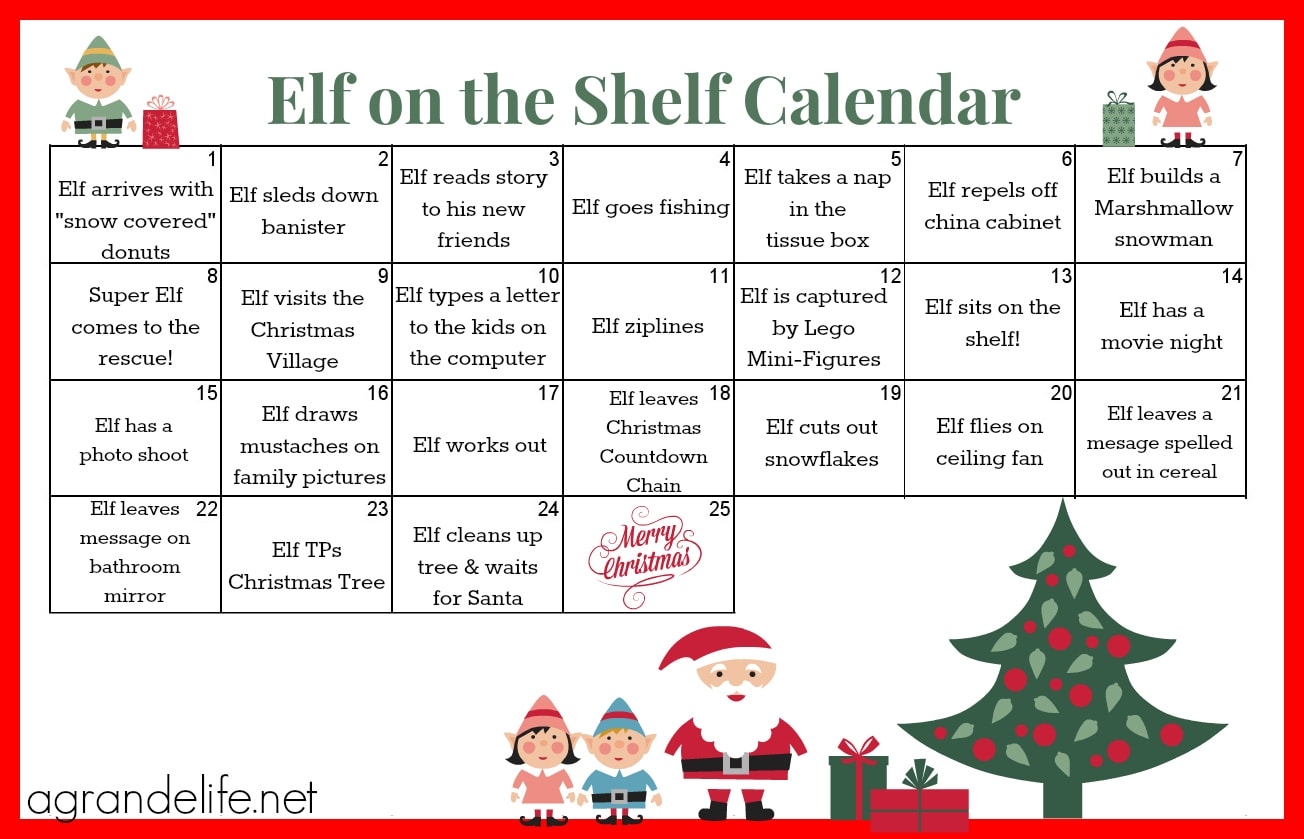 Elf On The Shelf Journal