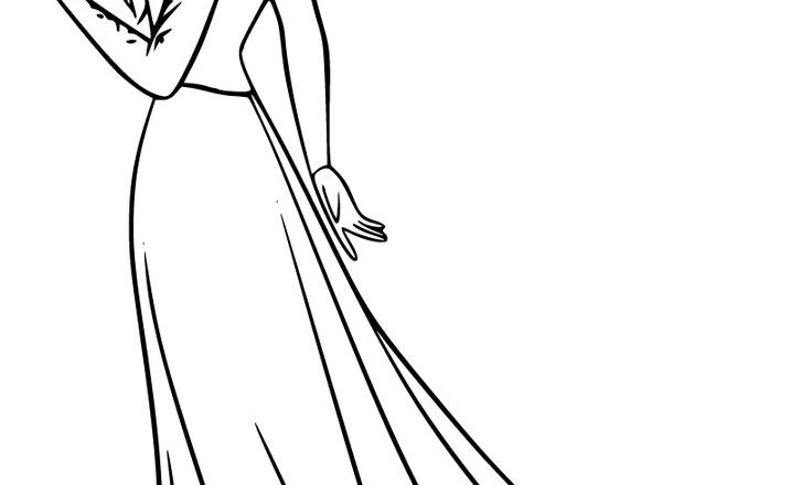 Elsa Coloring Pages