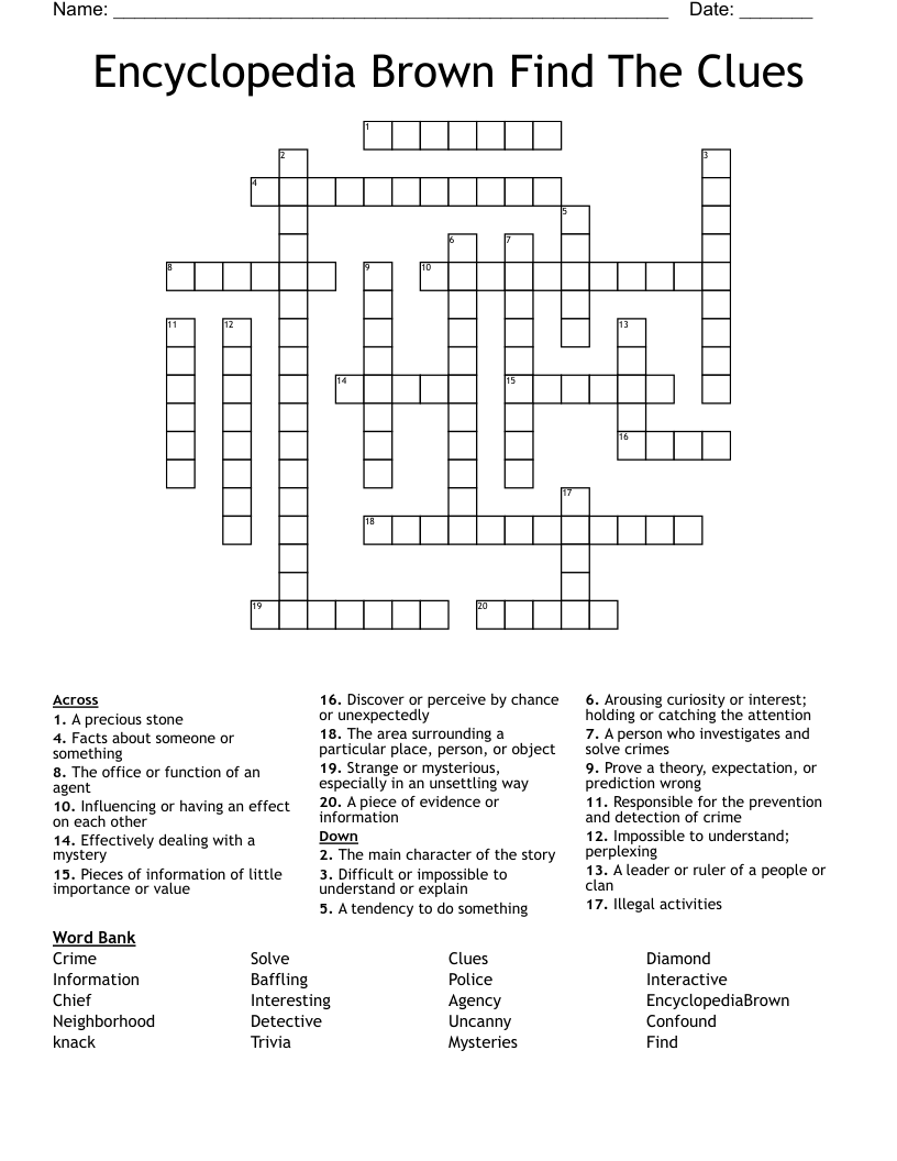 mysterious crossword clue