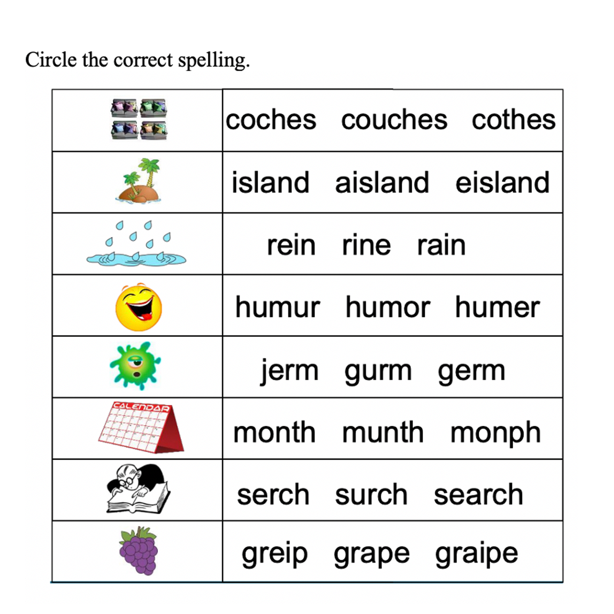 english as a second language worksheets