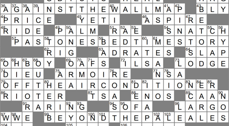 Enter With Flair Crossword Clue Archives LAXCrossword