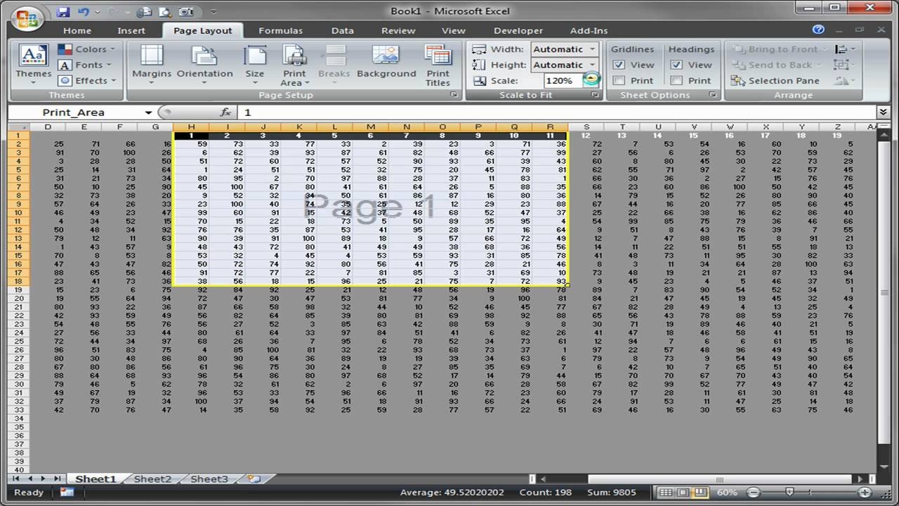 excel set printable area excel set printable area