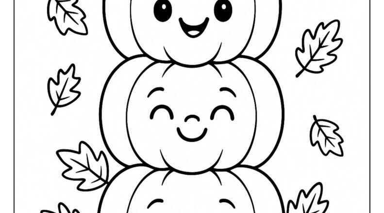 Fall Coloring Pages Free Printables