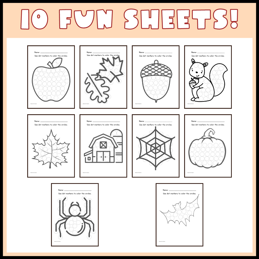 fall activity worksheets fall activity worksheets