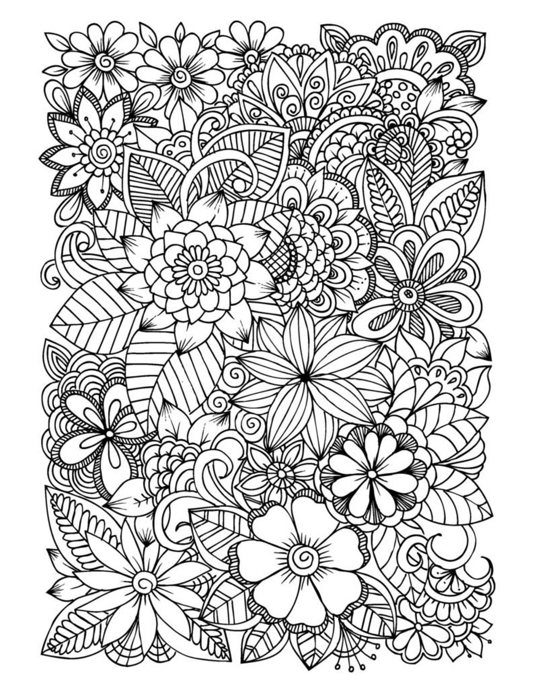Flower Coloring Pages 30 Flowers Adult Coloring Pages 30 Digital Coloring Pages printable PDF Download Etsy Norway Flower Coloring Pages 30 Flowers Adult Coloring Pages 30 Digital Coloring Pages printable PDF Download Etsy Norway