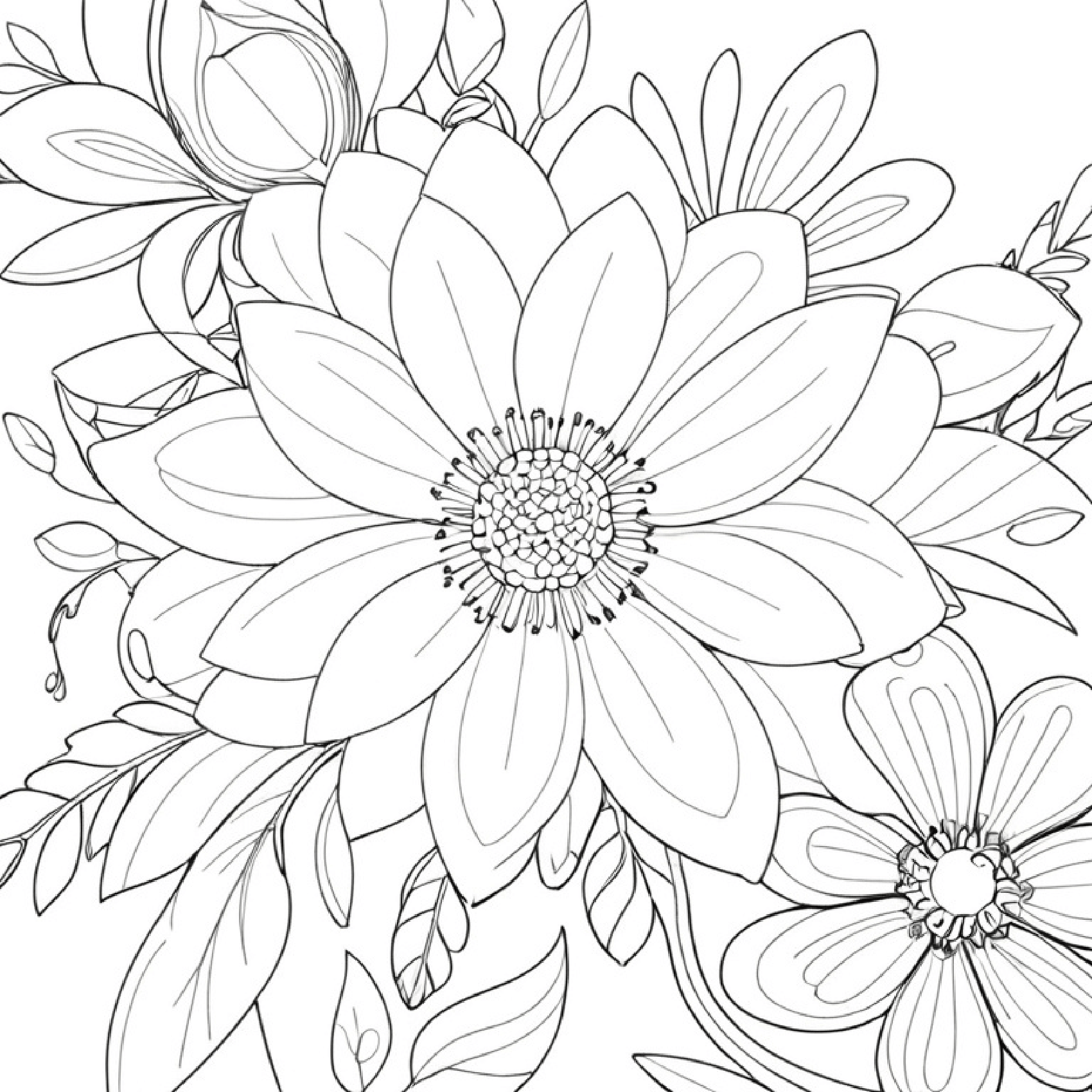 Flower Garden Adult Coloring Pages Collection Made By Teachers Flower Garden Adult Coloring Pages Collection Made By Teachers