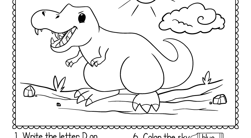 Following Directions Worksheet Free Printable Digital PDF