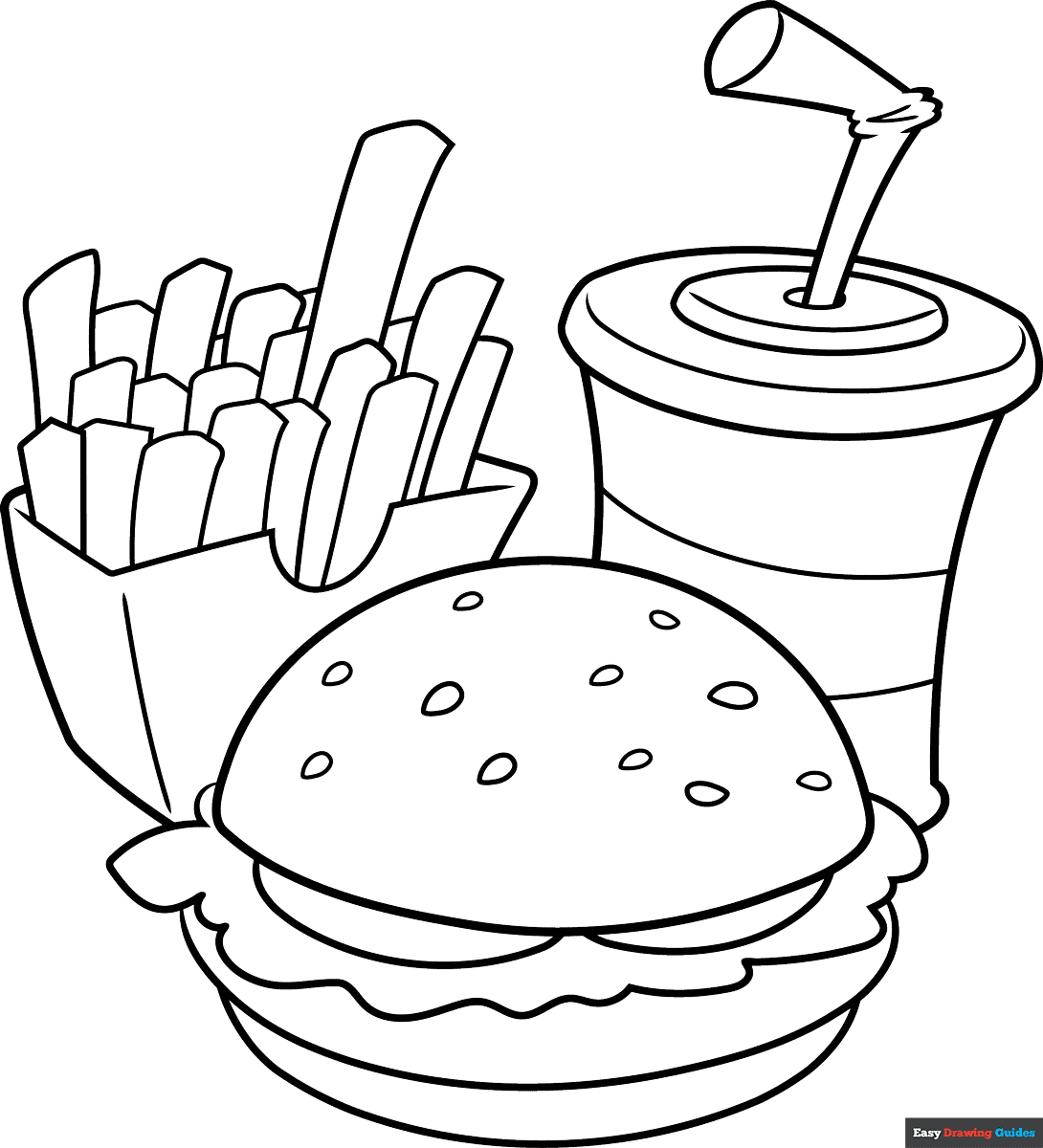 food coloring page food coloring page
