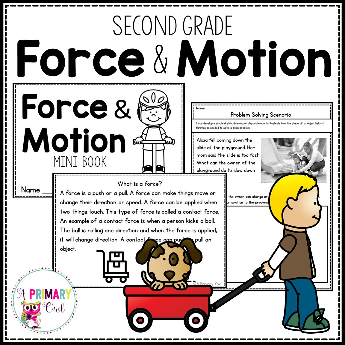 force and motion worksheets