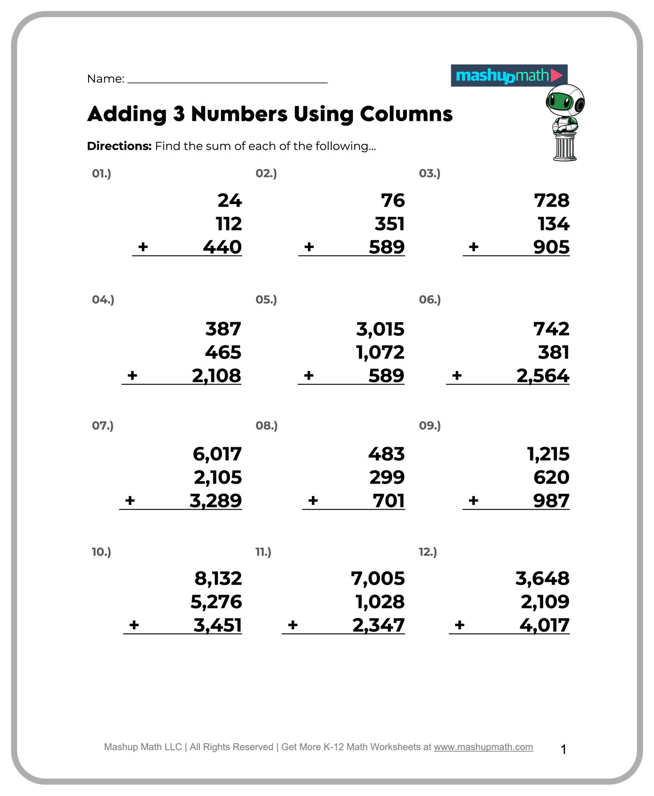 math for 5th graders worksheets