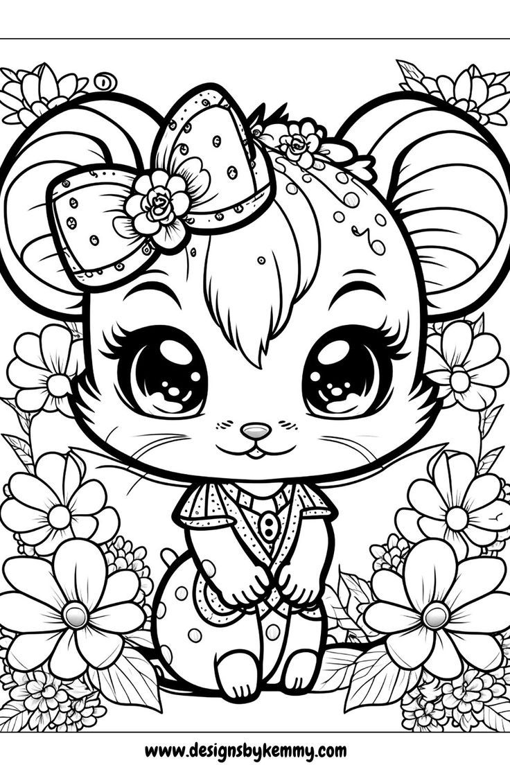 Free Adult Coloring Pages Cute Kawaii Coloring Pages Designs By Kemmy