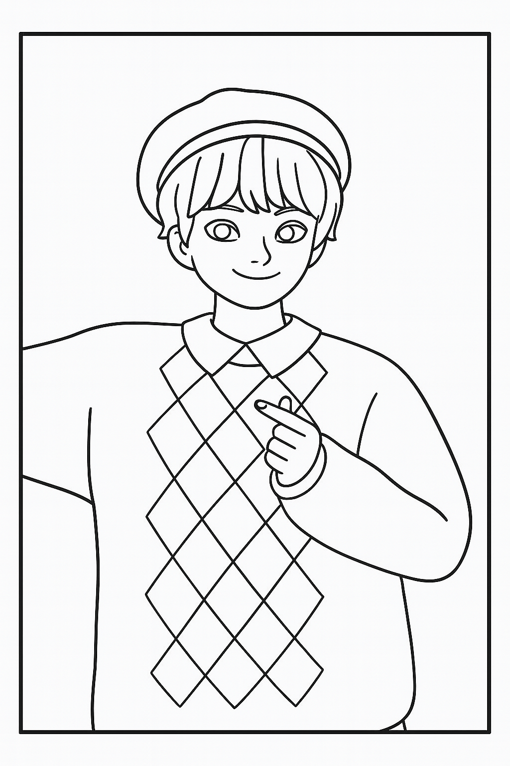 baby saja coloring page baby saja coloring page