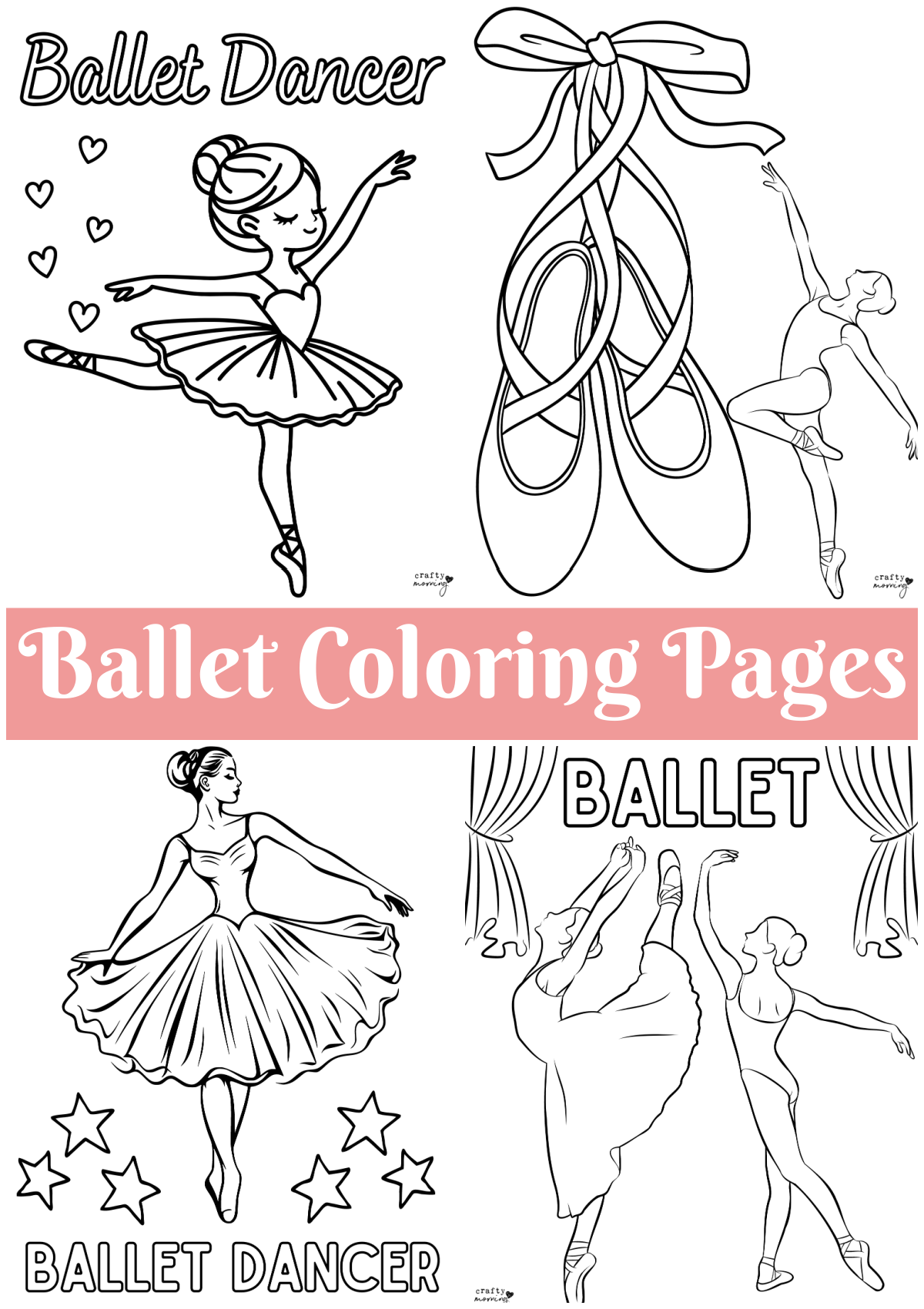 Free Ballet Coloring Pages Crafty Morning Free Ballet Coloring Pages Crafty Morning