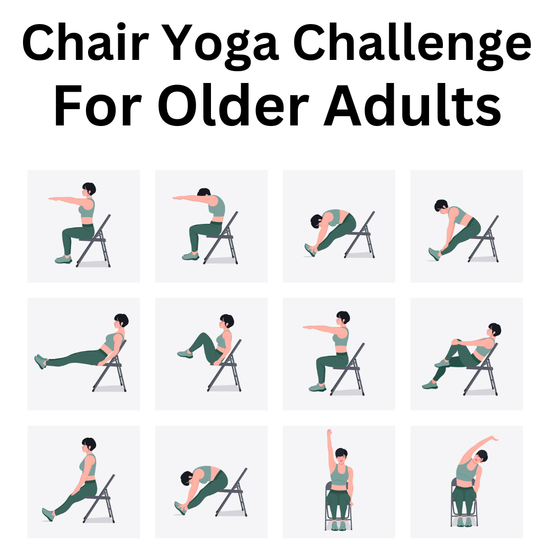 printable chair yoga poses pdf