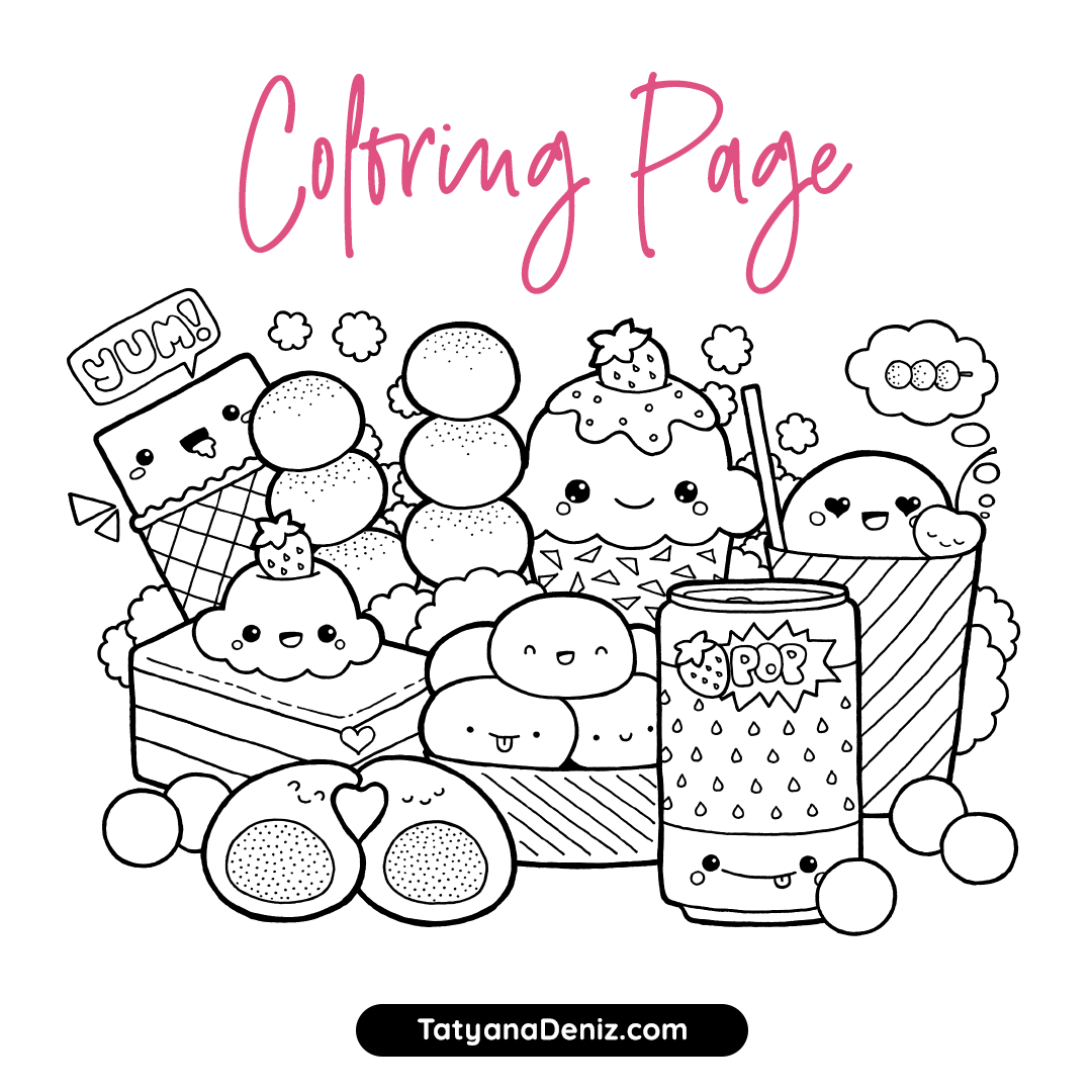 food coloring pages food coloring pages