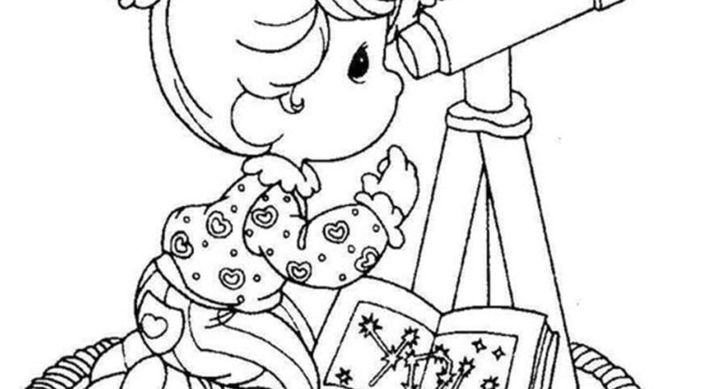 Free Easy To Print Precious Moments Coloring Pages Tulamama