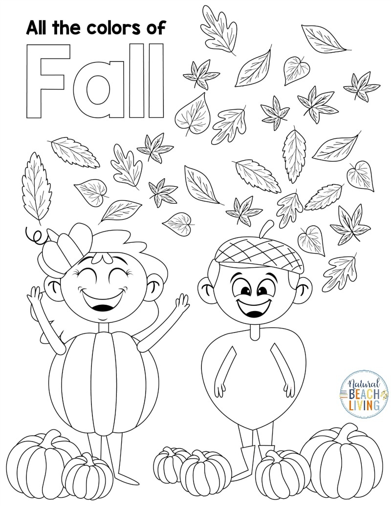 Free Fall Printables For Preschool And Kindergarten Natural Beach Living Free Fall Printables For Preschool And Kindergarten Natural Beach Living
