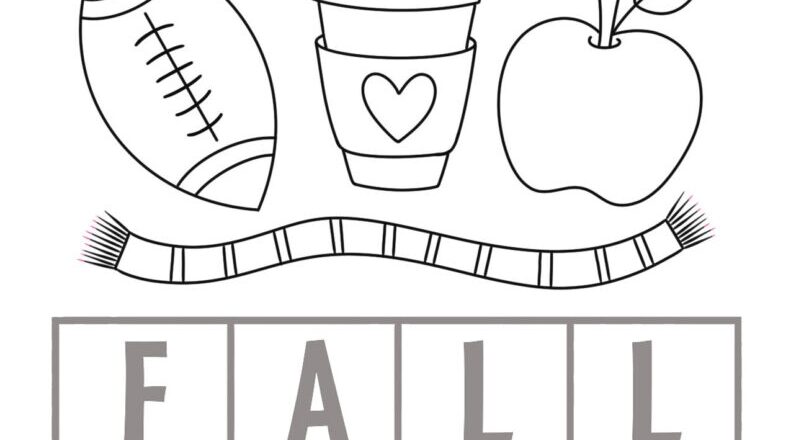Free Fall Worksheets For Preschool The Hollydog Blog