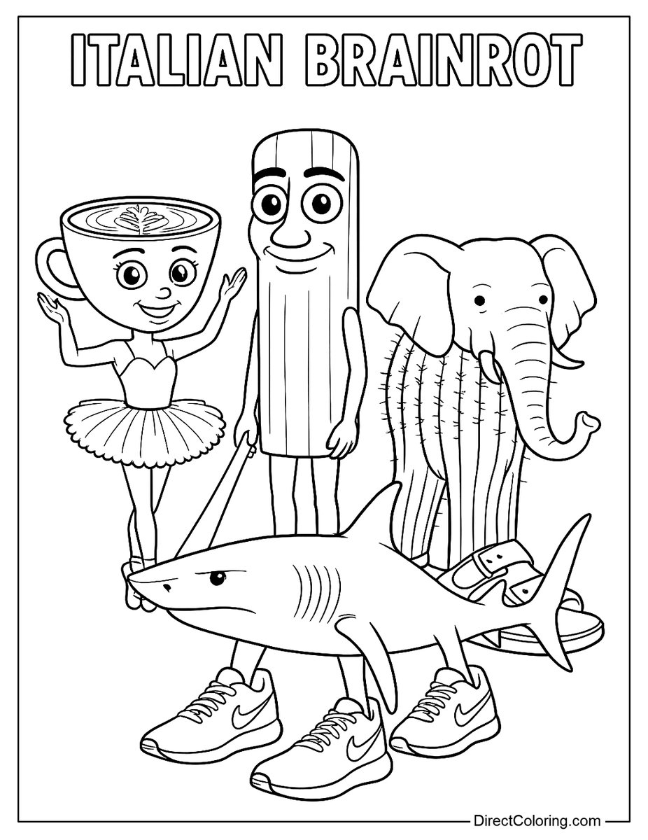 Free Italian Brainrot Coloring Pages Https t co pzaHM4oU8U italianbrainrot coloringpages FreePrintable Free Italian Brainrot Coloring Pages Https t co pzaHM4oU8U italianbrainrot coloringpages FreePrintable