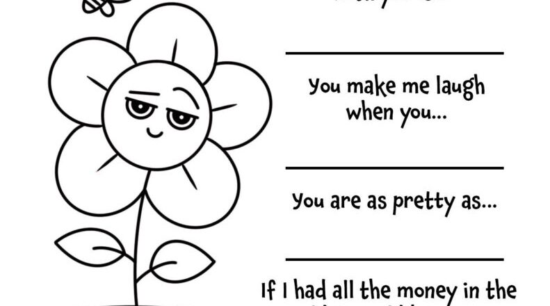 Free Mother s Day Printables And Mother s Day Craft For Preschool The Hollydog Blog