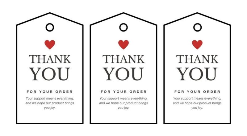 Free Printable And Customizable Gift Tag Templates Canva