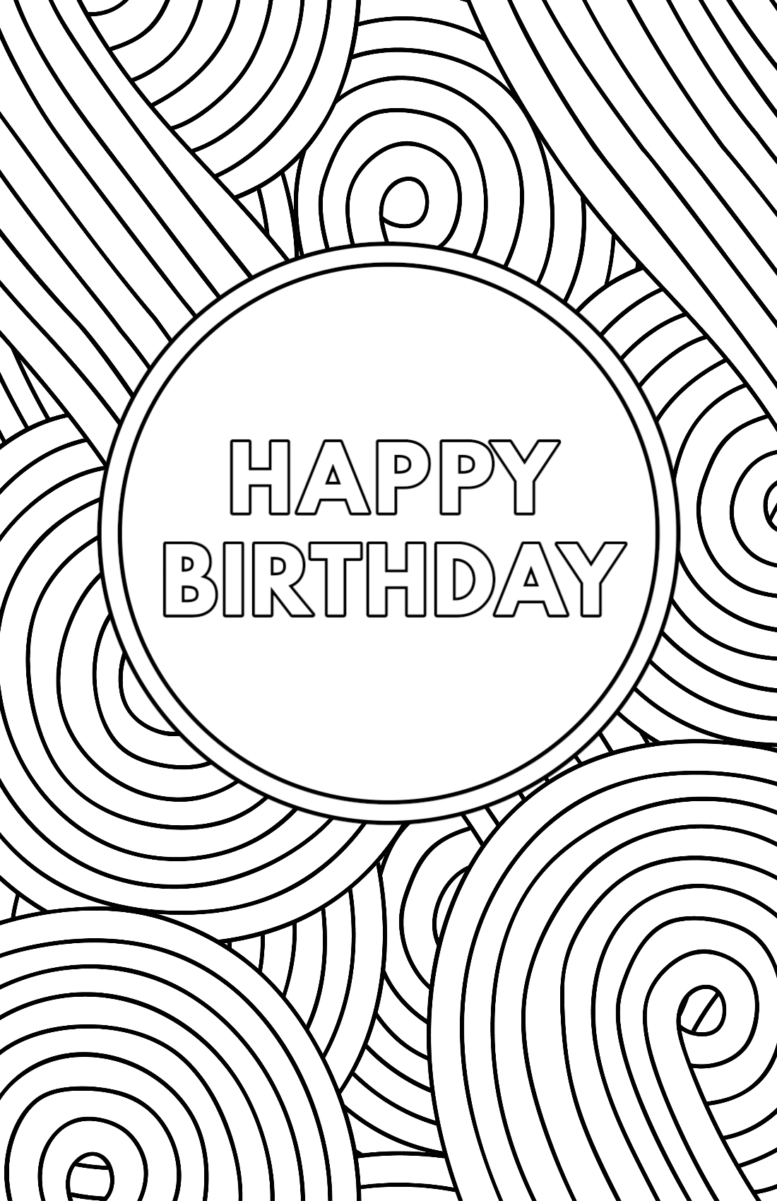 foldable printable birthday cards to color foldable printable birthday cards to color