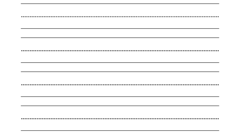 Free Printable Blank Writing Practice Worksheet