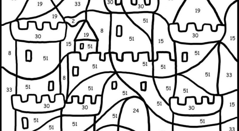 Free Printable Color By Number Coloring Pages Best Coloring Pages For Kids